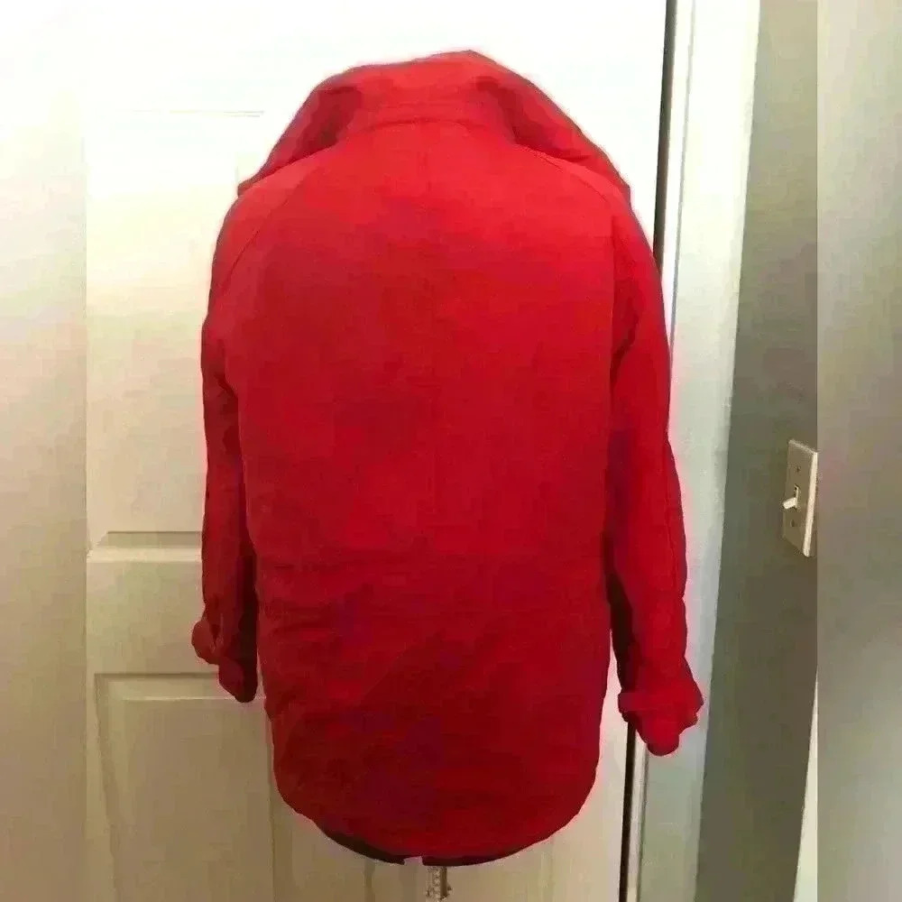 Vtg y2k ecko red hooded snow jacket women Medium - Picture 10 of 14